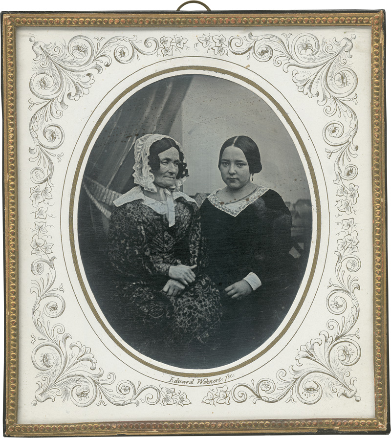Lot 4031, Auction  126, Daguerreotypes, Portrait of a mother with her daughter