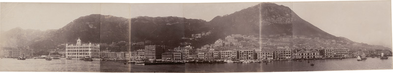 Lot 4050, Auction  126, Hong Kong, View of Hong Kong Bay
