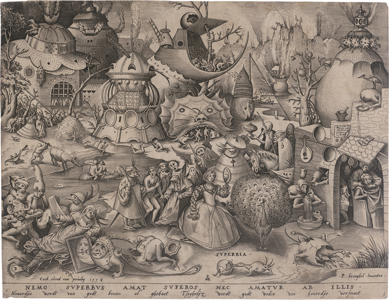Lot 5042, Auction  126, Bruegel d. Ä., Pieter - nach, Superbia - Hochmut