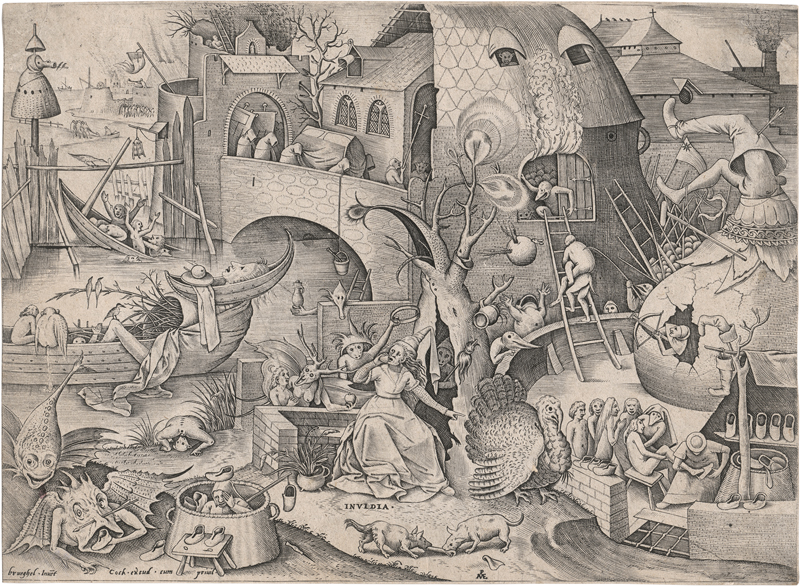 Lot 5043, Auction  126, Bruegel d. Ä., Pieter - nach, Invidia - Neid