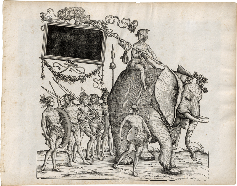 Lot 5048, Auction  126, Burgkmair d. Ä., Hans, Der Triumphzug Kaiser Maximilians