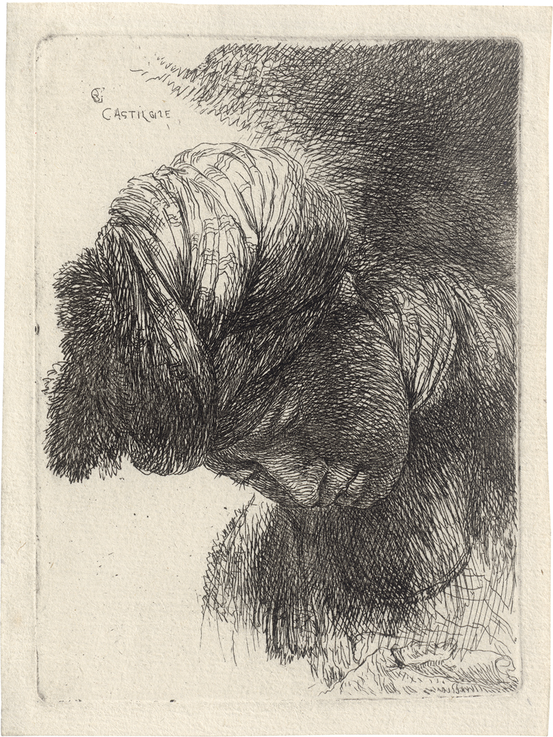 Lot 5057, Auction  126, Castiglione, Giovanni Benedetto, Die Folge der Kleinen Orientalenköpfe