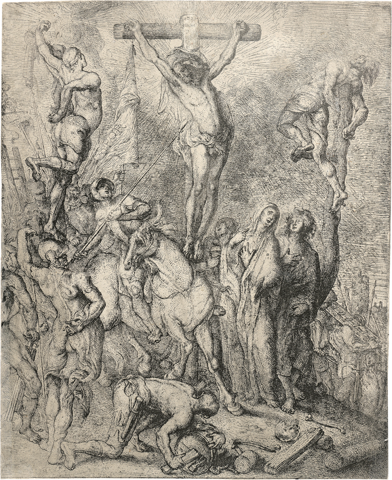 Lot 5059, Auction  126, Castiglione, Giovanni Benedetto - zugeschrieben, Der Kalvarienberg