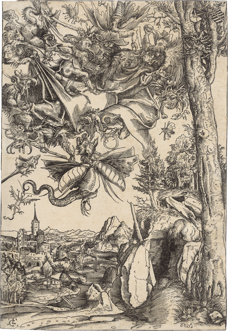 Lot 5069, Auction  126, Cranach d. Ä., Lucas, Die Versuchung des hl. Antonius