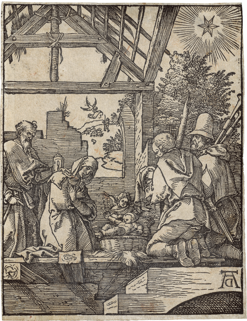 Lot 5091, Auction  126, Dürer, Albrecht, Die Geburt Christi