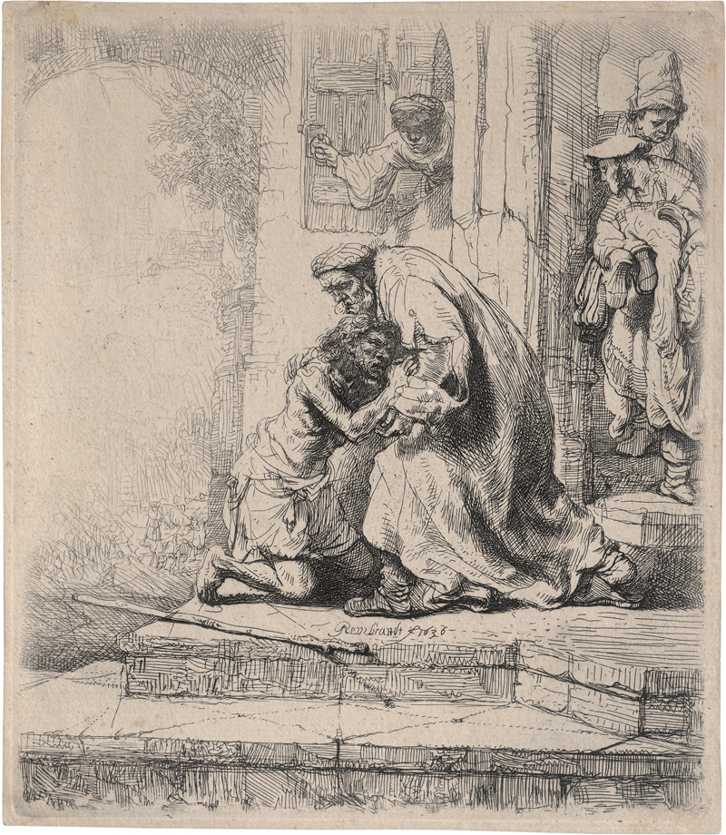 Lot 5199, Auction  126, Rembrandt Harmensz. van Rijn, Die Rückkehr des verlorenen Sohnes