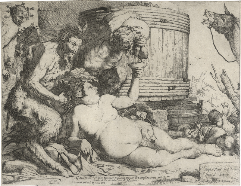 Lot 5212, Auction  126, Ribera, Jusepe de, Der trunkene Silen