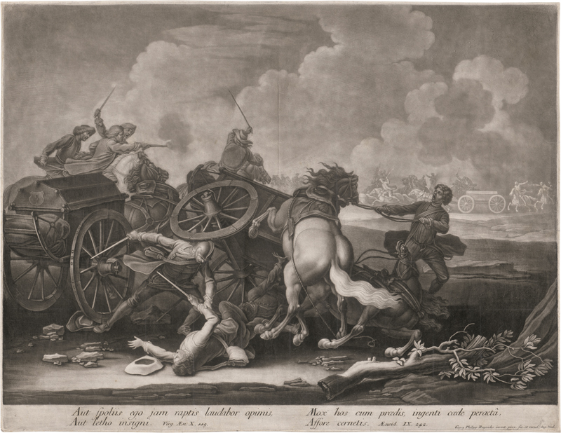 Lot 5328, Auction 126, Rugendas d. Ä., Georg Philipp, Eine Folge mit sechs Schlachtenszenen