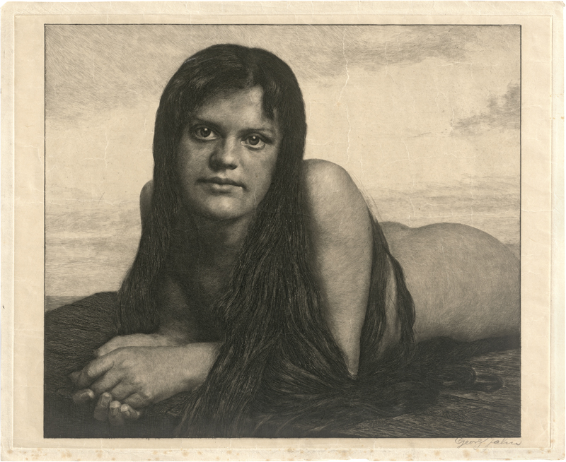 Lot 5438, Auction 126, Jahn, Georg, Sirene (Sphinx)