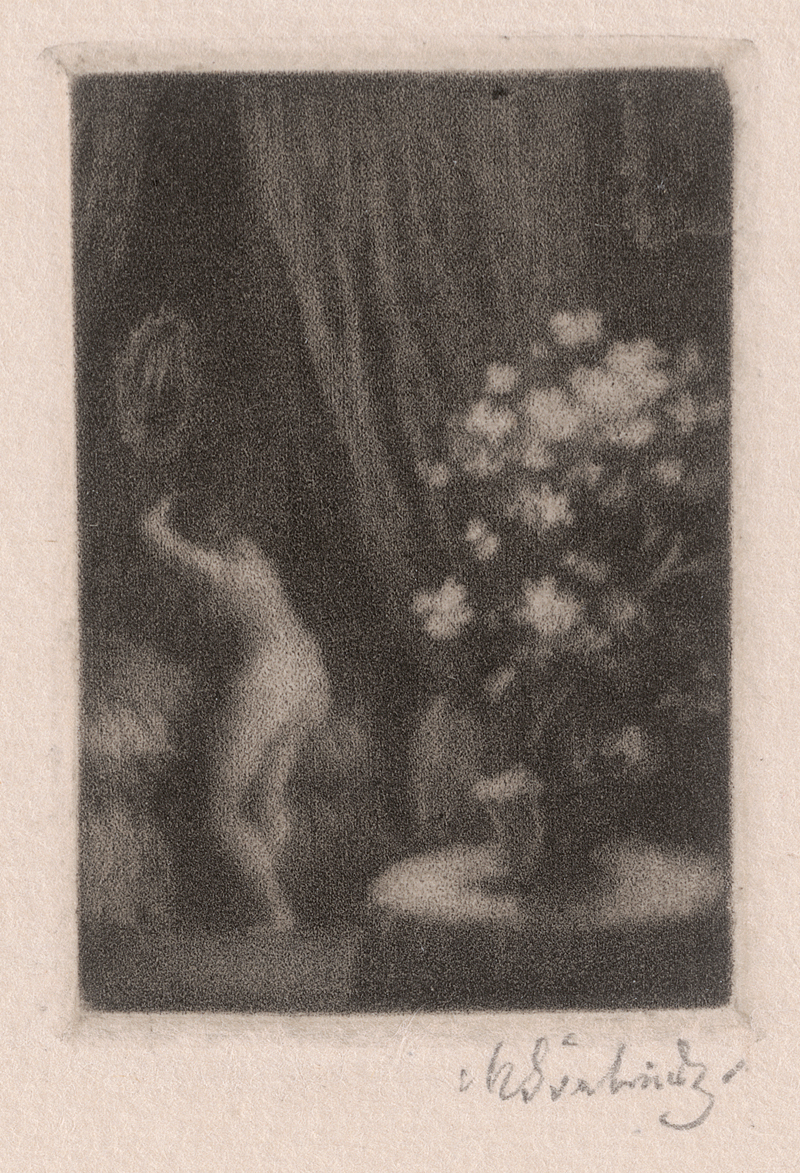 Lot 5464, Auction  126, Švabinský, Max, Weiße Kamelien (kleines Hochformat); Weiße Kamelien (kleines Querformat)