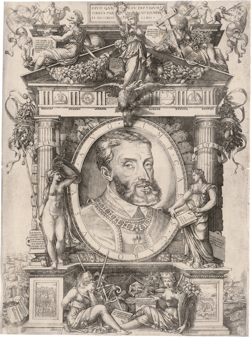 Lot 5523, Auction  126, Casa, Niccolò della, Bildnis des Kaisers Karl V.