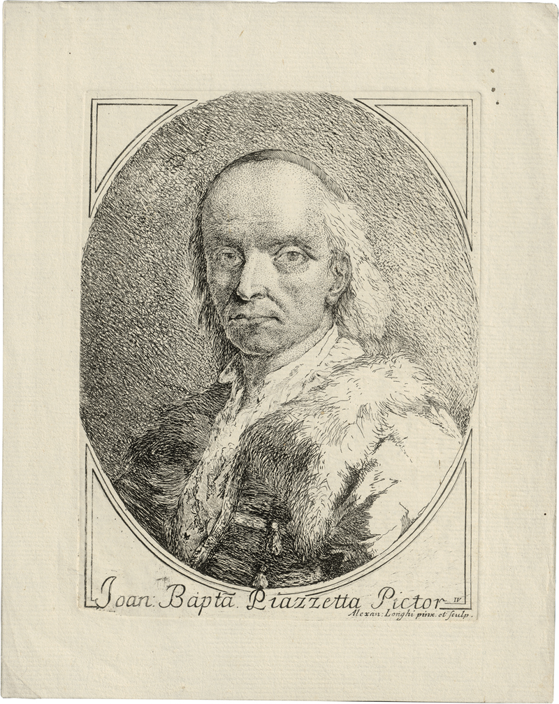 Lot 5619, Auction 126, Longhi, Alessandro, Bildnis Sebastiano Ricci; Bildnis Giovanni Battista Piazzetta