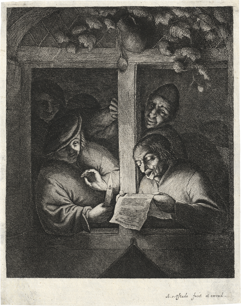 Lot 5639, Auction  126, Ostade, Adriaen van, Die Sänger am Fenster