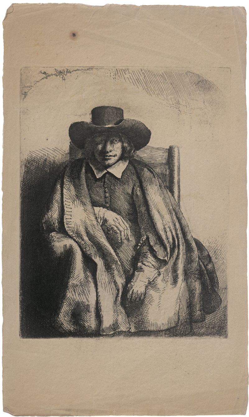 Lot 5681, Auction 126, Rembrandt Harmensz. van Rijn, Bildnis Clement de Jonge, Kupferstichverleger