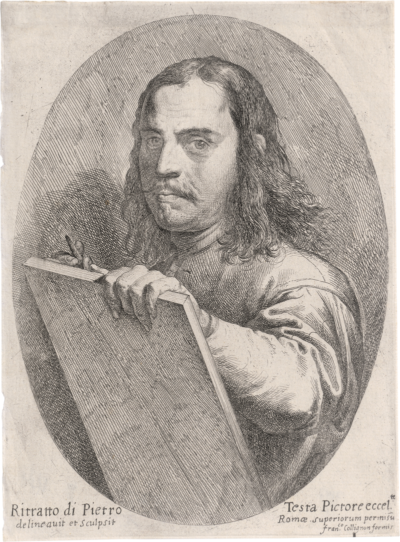 Lot 5701, Auction  126, Testa, Pietro, Das Selbstbildnis des Künstlers