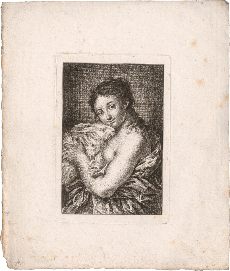 Lot 5714, Auction  126, Weiss, Bartholomäus Ignaz, Studienblatt mit sechs Köpfen