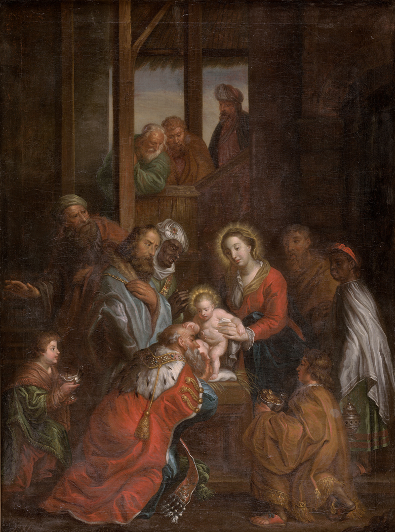 Lot 6016, Auction 126, Hofmann, Samuel, Die Anbetung der Könige