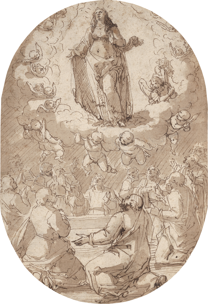 Lot 6510, Auction 126, Paggi, Giovanni Battista, Die Himmelfahrt Mariae