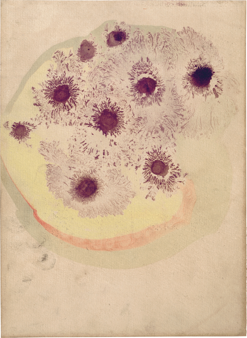 Lot 6747, Auction  126, Pirchan, Emil, Komposition in Violett, Rot und Grün