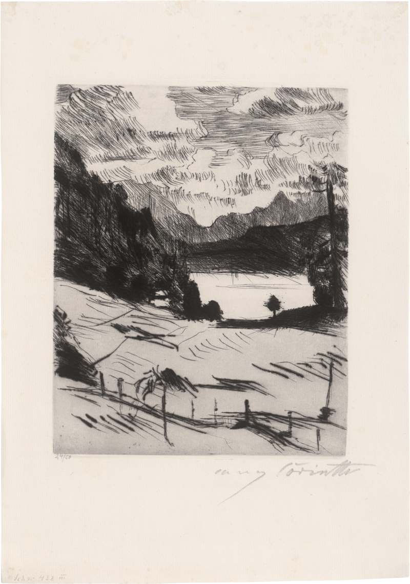 Lot 7036, Auction 126, Corinth, Lovis, Der Walchensee