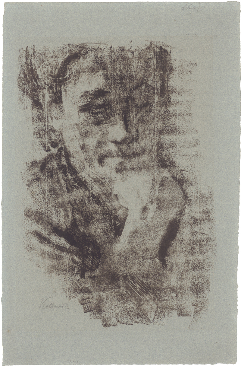 Lot 7039, Auction  126, Kollwitz, Käthe, Frau, das Kinn in die rechte Hand gestützt