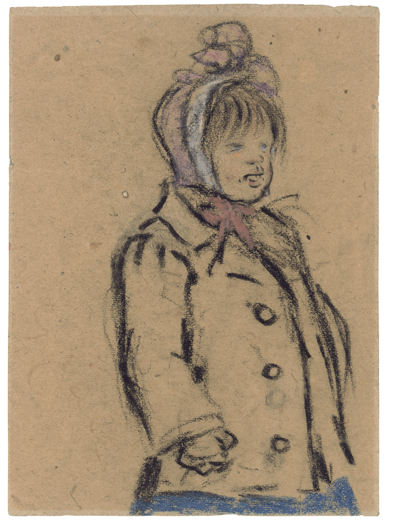 Lot 7044, Auction 126, Zille, Heinrich, Kind im Mantel