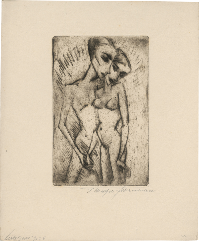 Lot 7078, Auction  126, Maetzel-Johannsen, Dorothea, Liebespaar