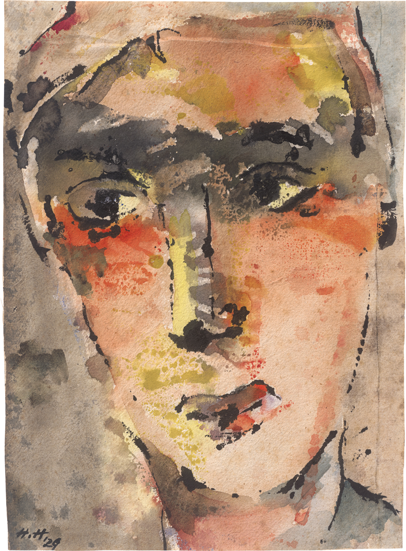 Lot 7135, Auction  126, Höch, Hannah, Frauenbildnis (Selbstportrait?)