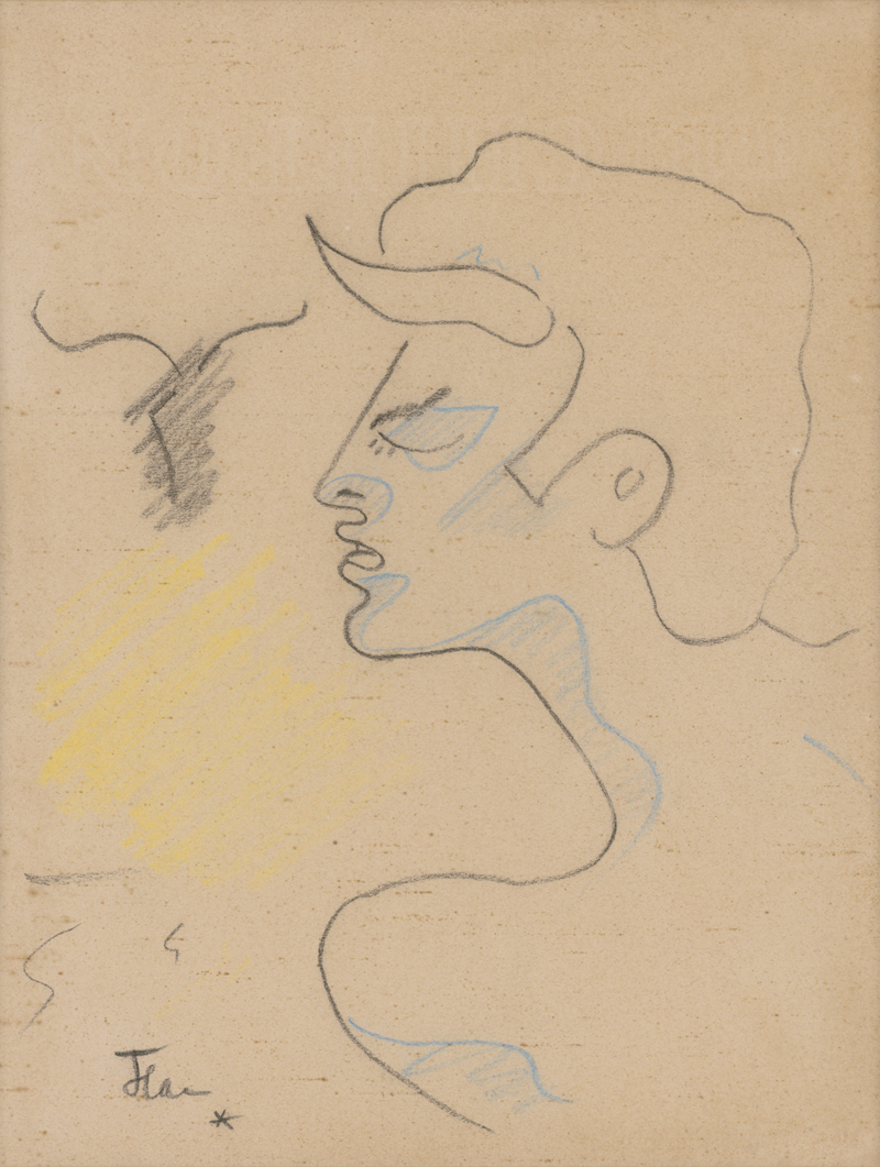 Lot 7154, Auction  126, Cocteau, Jean, Homme-Toro chantant le flamenco