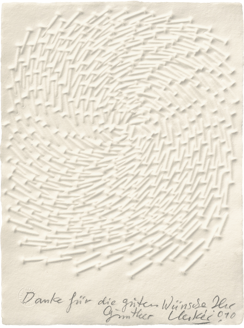 Lot 7193, Auction  126, Uecker, Günther, Ohne Titel