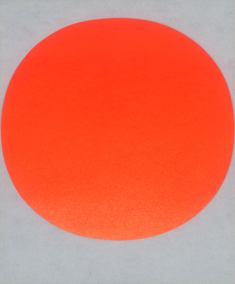 Lot 7198, Auction 126, Geiger, Rupprecht, orange-roter Kreis auf silber