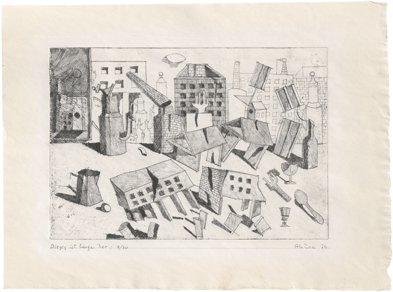 Lot 7228, Auction  126, Rossi, Aldo, Dieses ist lange her