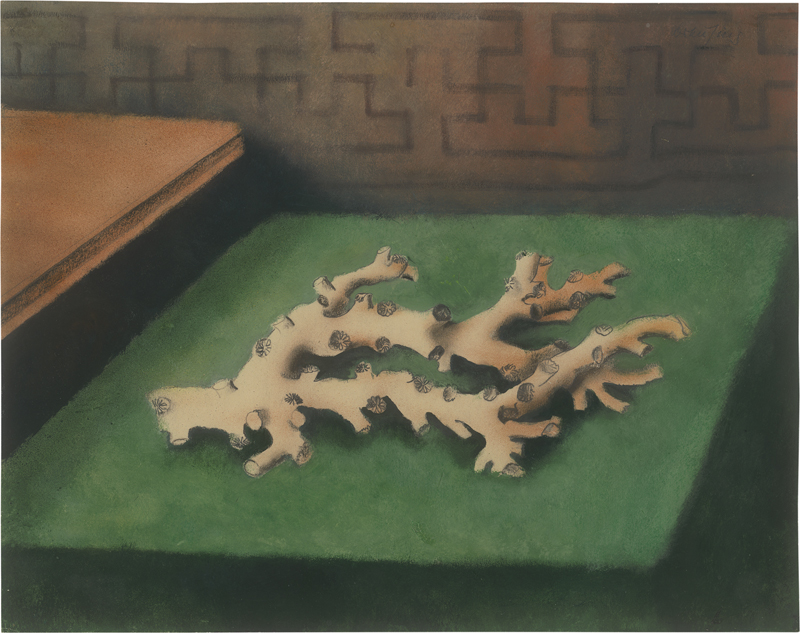 Lot 8055, Auction  126, Breusing, Ima, Stilleben mit Koralle