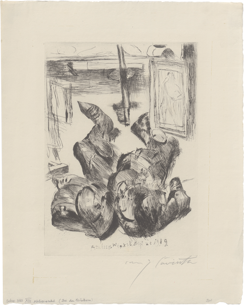 Lot 8077, Auction 126, Corinth, Lovis, Atelierwinkel