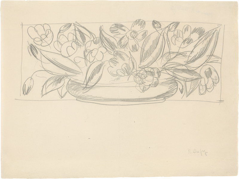 Lot 8089, Auction  126, Dufy, Raoul, Coupe de feuillages