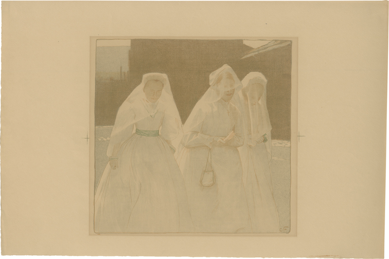 Lot 8105, Auction 126, Friedrich, Otto, Drei Schwestern