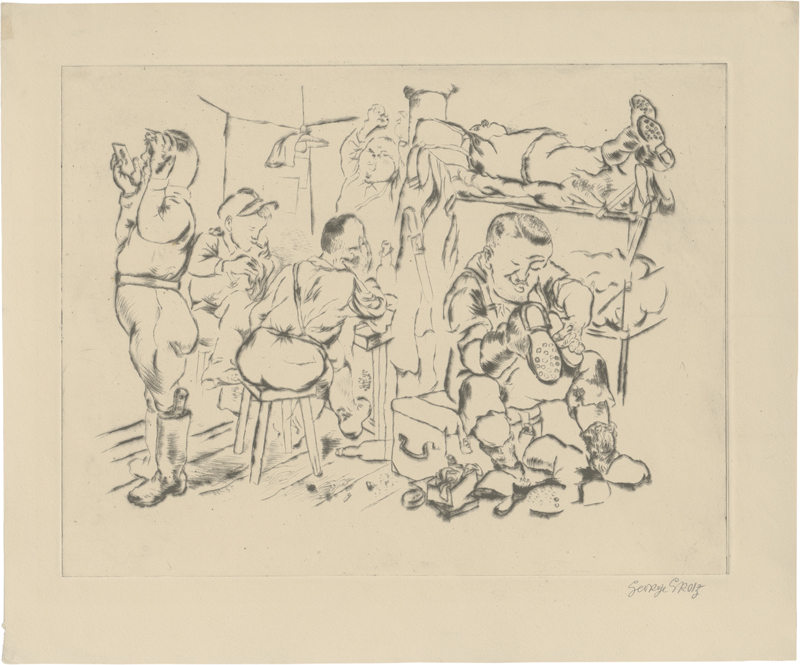 Lot 8118, Auction  126, Grosz, George, The End of a Perfect Day