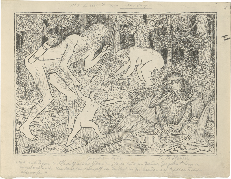 Lot 8123, Auction  126, Heine, Thomas Theodor, Zurück zur Natur