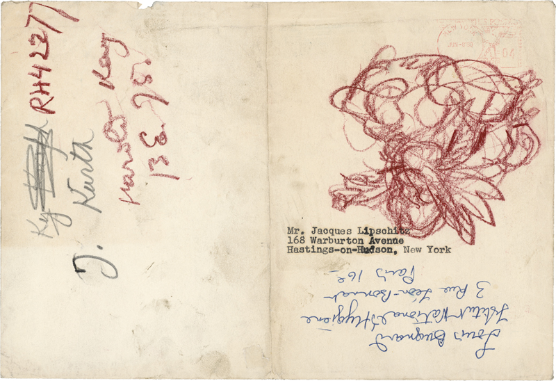 Lot 8171, Auction  126, Lipchitz, Jacques, Ideenskizzen