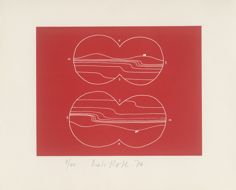 Lot 8246, Auction  126, Roth, Dieter, In der Ferne