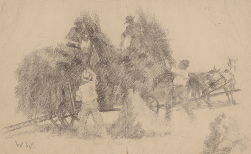 Lot 8299, Auction 126, Wauer, William, Heuernte