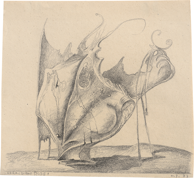 Lot 8309, Auction 126, Zander, Heinz, Heraldische Studie I