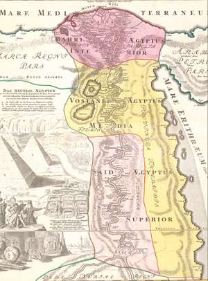 Lot 50, Auction  127, Homann, Johann Baptist, Aegyptus hodierna