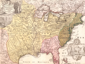 Lot 75, Auction  127, Homann, Johann Baptist, Amplissimae Regionis Mississipi seu Provinciae Ludovicianae à Hennepin