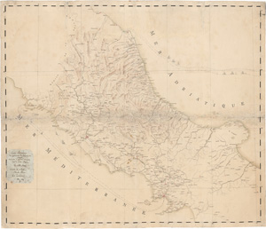 Lot 149, Auction  127, Italien, Carte militaire de opération de l'armée de naples