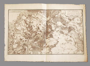 Lot 251, Auction  127, Klockhoff, H., Carte topographique des environs de Berlin, Potsdam & Spandow