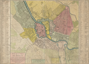 Lot 263, Auction  127, Schmettau, Samuel Graf von, Plan de la ville de Berlin
