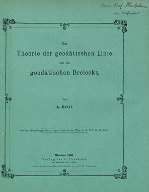 Lot 333, Auction  127, Mathematik und Halphen, Georges Henri, Zwei Sammelbände mit 46 Abhandlungen 