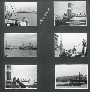 Lot 409, Auction  127, Große Mittelmeerfahrt 1935, 2 Fotoalben mit über 800 Postkarten und Vintage Fotoabzügen 