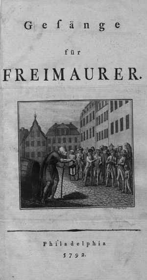 Lot 427, Auction  127, Gesänge, für Freimaurer